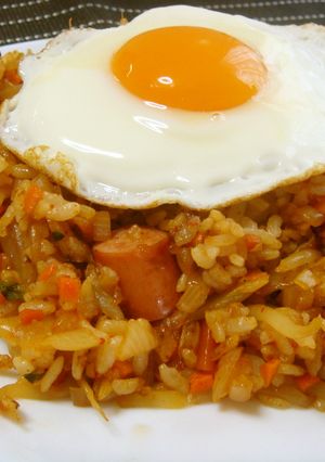 具沢山なキムチチャーハン-レシピのメイン写真