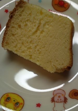 ふわふわクリームチーズシフォン♪-レシピのメイン写真