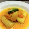 白身魚のトマト煮-アジア風