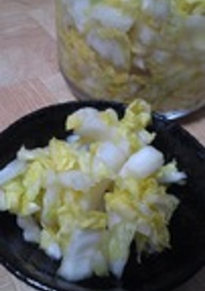作置き白菜の漬物-レシピのメイン写真