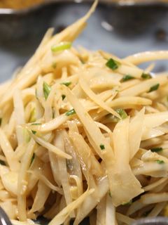 大根の皮のオイマヨ炒め-レシピのメイン写真