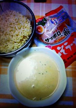 サッポロ一番で★簡単濃厚つけ麺-レシピのメイン写真