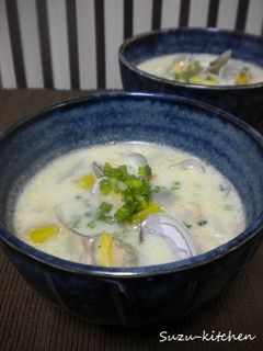 和風クラムチャウダー-レシピのメイン写真