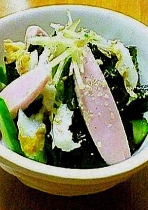 魚肉ソーセージ＆ちくわ　☆　簡単酢の物-レシピのメイン写真
