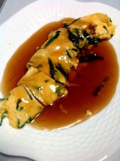 ニラ玉中華あんかけ-レシピのメイン写真