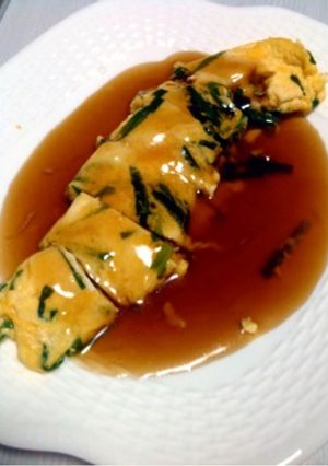 ニラ玉中華あんかけ-レシピのメイン写真