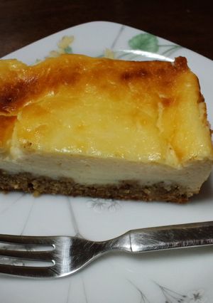 ヨーグルトのベイクドチーズケーキ風♪-レシピのメイン写真