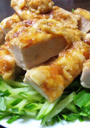 鶏のごまみそチーズ焼き-レシピのメイン写真