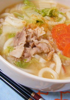 味噌煮込みうどん-レシピのメイン写真
