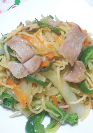 野菜たっぷり♡味噌焼きそば♪-レシピのメイン写真