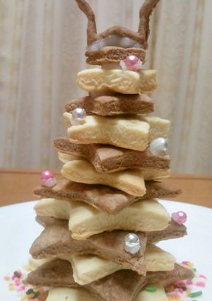 ☆型クッキー　DE　Xmasツリー-レシピのメイン写真