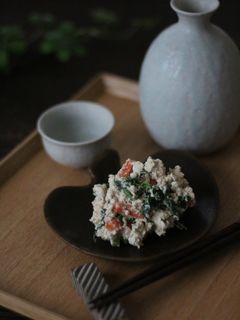 春菊の白和え-レシピのメイン写真