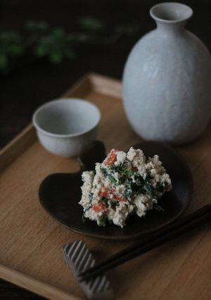 春菊の白和え-レシピのメイン写真