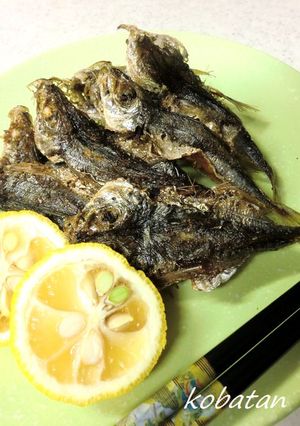 頭からしっぽまで♪小アジのパリパリフライ-レシピのメイン写真
