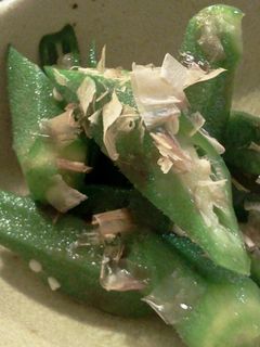 おくらの簡単おひたし-レシピのメイン写真