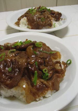 フライパンで簡単美味しい・・・『豚どん』-レシピのメイン写真