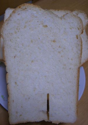 ふわふわ　もちもち　ご飯de食パン-レシピのメイン写真