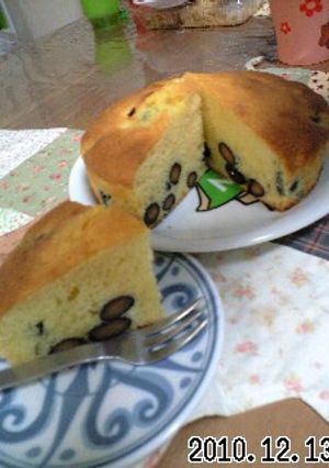 *黒豆を使ったパウンドケーキ*-レシピのメイン写真