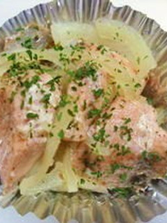 お弁当に☆鮭のクレソルバター焼き-レシピのメイン写真