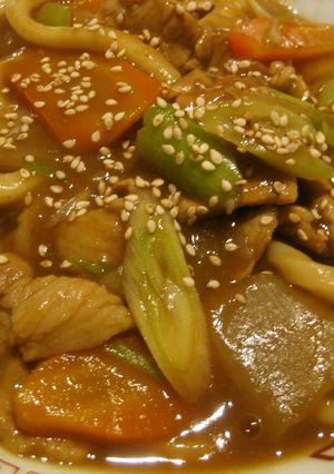 カレールウを使って…♪カレーうどん-レシピのメイン写真