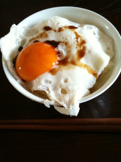 目玉焼きご飯-レシピのメイン写真