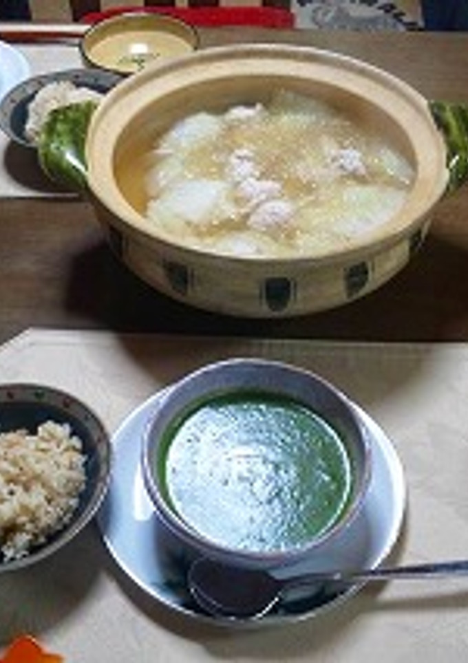 白菜と鶏だんごの鍋-レシピのメイン写真