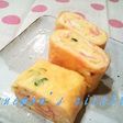 ✿カイワレとハムの卵焼き✿お弁当にも♫