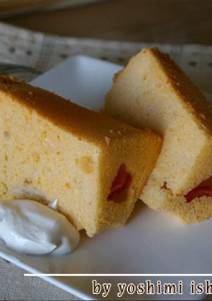 トマトのシフォンケーキ-レシピのメイン写真