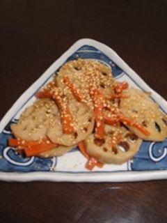 レンコンのきんぴら-レシピのメイン写真