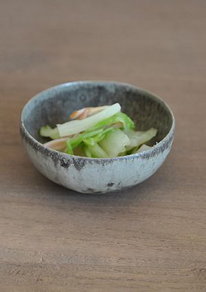 白菜とハムのゆずこしょう和え-レシピのメイン写真