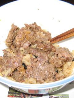 超簡単!超美味しい焼き肉味牛丼-レシピのメイン写真
