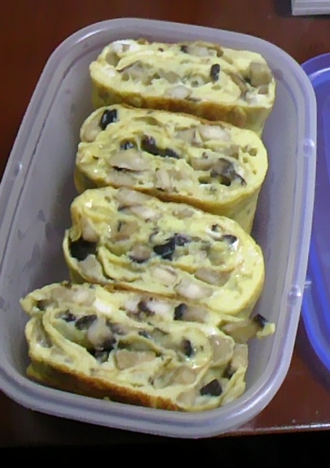 お弁当用～きのこの卵焼き～-レシピのメイン写真