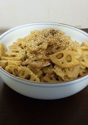 れんこんのきんぴら-レシピのメイン写真