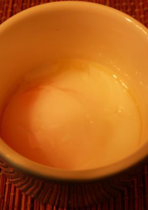 ☆エコ✿炊飯器の余熱で温泉卵☆-レシピのメイン写真