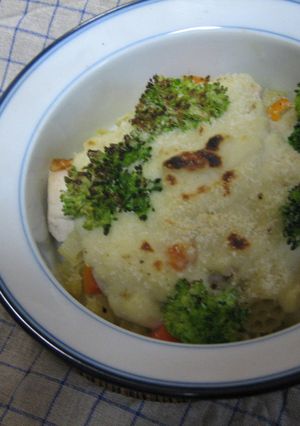 簡単！野菜たっぷりマカロニグラタン♪時短-レシピのメイン写真