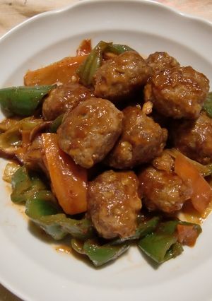 おうちで中華 ♡ 肉だんごの甘酢あんかけ-レシピのメイン写真