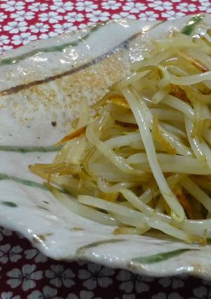 包丁いらず★もやし炒め-レシピのメイン写真