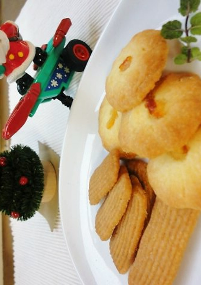 クリスマス用　しぼりだしクッキー-レシピのメイン写真