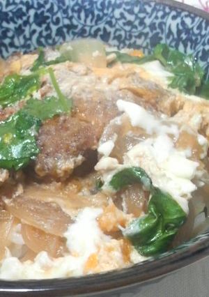 ❤フライパンでカツ丼❤-レシピのメイン写真