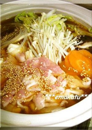 ＊＊我が家の野菜たっぷりちゃんこ鍋＊＊-レシピのメイン写真