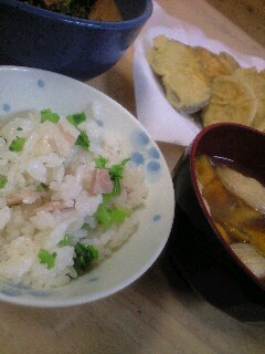 大根葉とベーコンのほんだし混ぜご飯-レシピのメイン写真