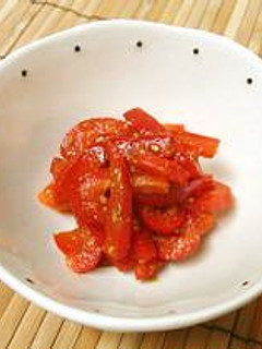 お弁当の彩りにも♬パプリカの胡麻あえ♬-レシピのメイン写真