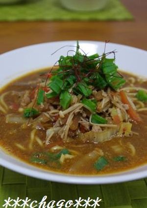＠ピリ辛坦々麺＠-レシピのメイン写真