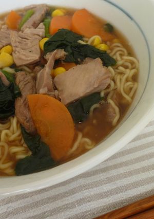 ちょいアレ♪即席あんかけラーメン-レシピのメイン写真