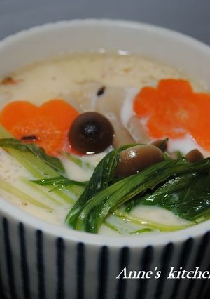 おだまき蒸し（うどん入り茶碗蒸し）-レシピのメイン写真