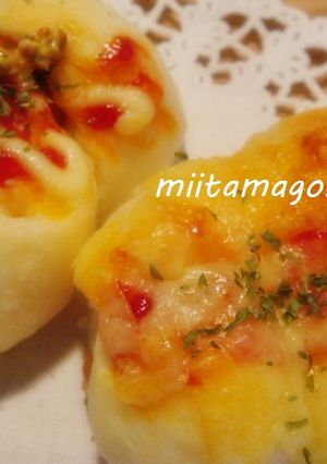くるくるウインナーパン◎-レシピのメイン写真