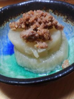 煮大根の和風そぼろがけ-レシピのメイン写真