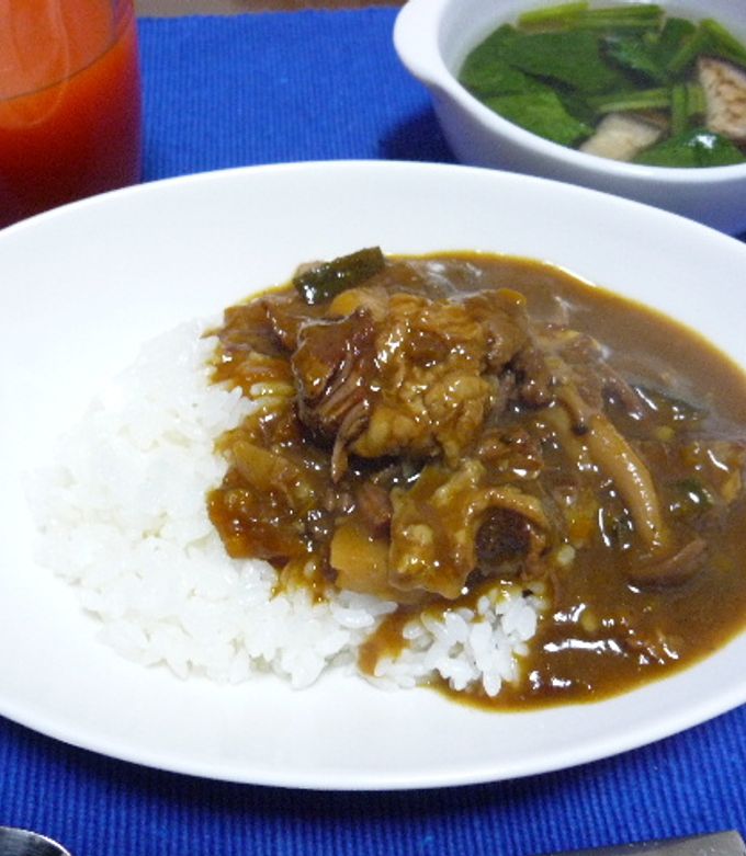 牛すじ(すね)肉の絶品カレー-レシピのメイン写真