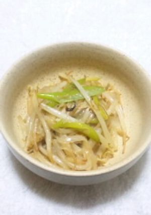 もやしとねぎのピリ辛炒め-レシピのメイン写真