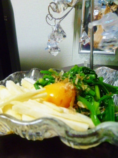 ◎長芋とほうれん草の黄味和え◎-レシピのメイン写真